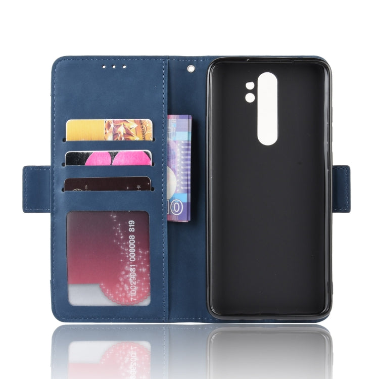 For Xiaomi Redmi Note 8 Pro Wallet Style Skin Feel Calf Pattern Leather Case ï¼Œwith Separate Card Slot