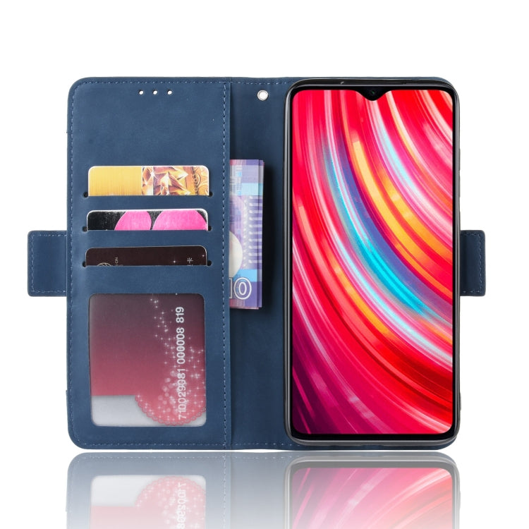 For Xiaomi Redmi Note 8 Pro Wallet Style Skin Feel Calf Pattern Leather Case ï¼Œwith Separate Card Slot