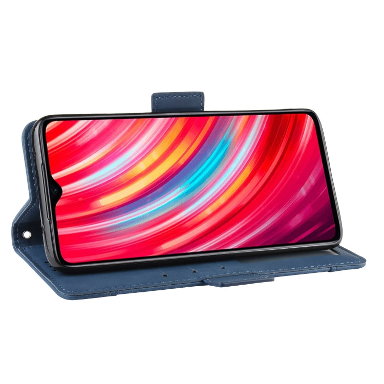 For Xiaomi Redmi Note 8 Pro Wallet Style Skin Feel Calf Pattern Leather Case ï¼Œwith Separate Card Slot