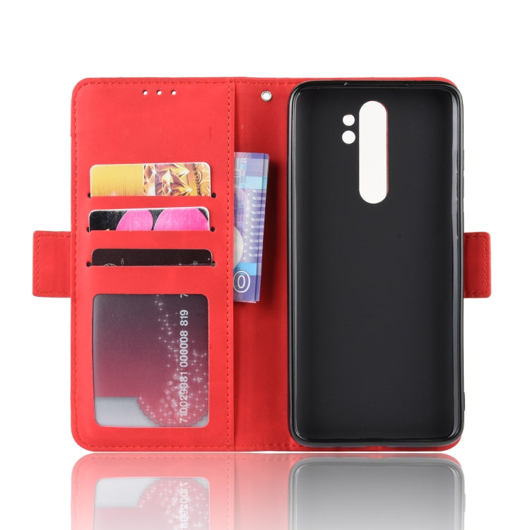For Xiaomi Redmi Note 8 Pro Wallet Style Skin Feel Calf Pattern Leather Case ï¼Œwith Separate Card Slot