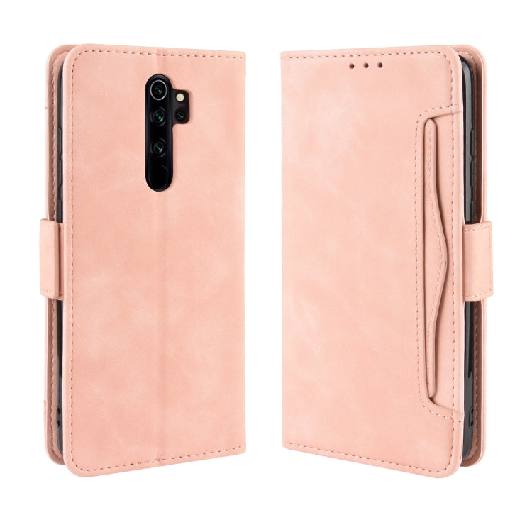 For Xiaomi Redmi Note 8 Pro Wallet Style Skin Feel Calf Pattern Leather Case ï¼Œwith Separate Card Slot