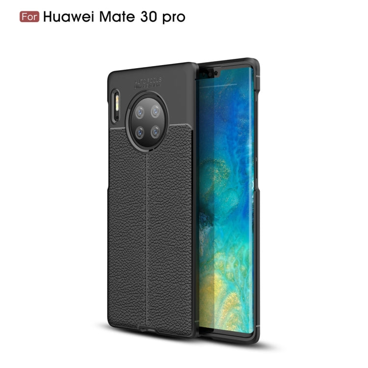 For Huawei Mate 30 Pro Litchi Texture TPU Shockproof Case