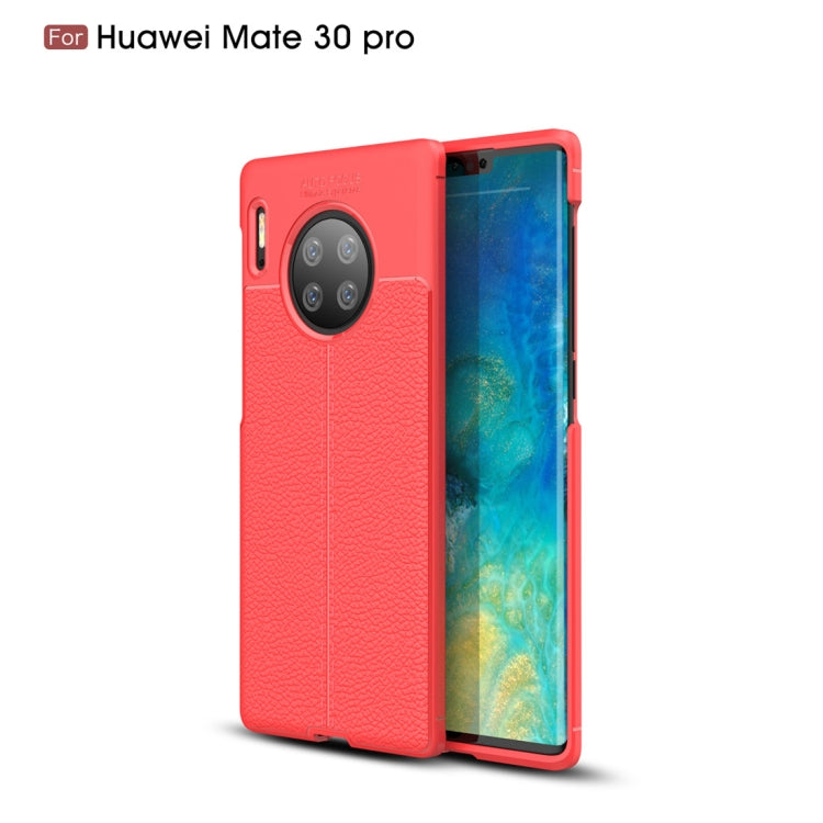 For Huawei Mate 30 Pro Litchi Texture TPU Shockproof Case