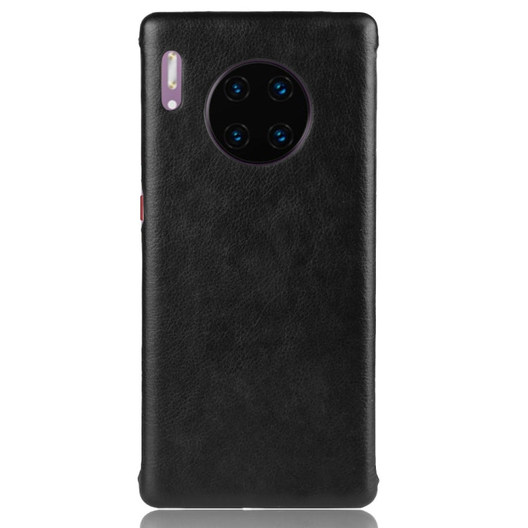 For Huawei Mate 30 Pro Shockproof Litchi Texture PC + PU Case