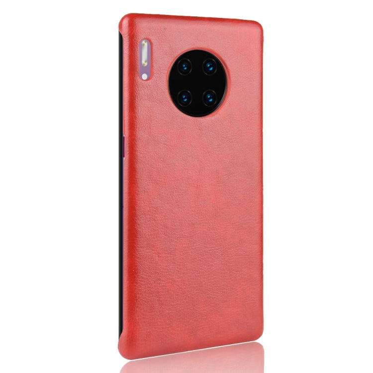 For Huawei Mate 30 Pro Shockproof Litchi Texture PC + PU Case