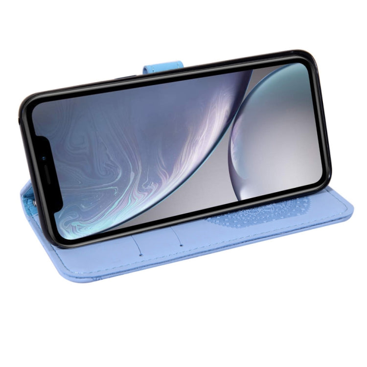 For iPhone  X Pressed Printing Sticking Drill Pattern Horizontal Flip PU Leather Case with Holder & Card Slots & Wallet & & Lanyard