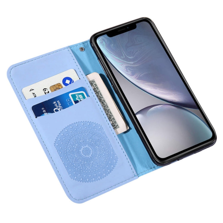 For iPhone  X Pressed Printing Sticking Drill Pattern Horizontal Flip PU Leather Case with Holder & Card Slots & Wallet & & Lanyard