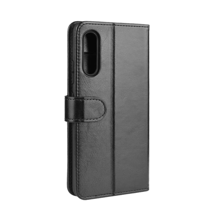 For Galaxy A90 5G R64 Texture Single Fold Horizontal Flip Leather Case with Holder & Card Slots & Wallet