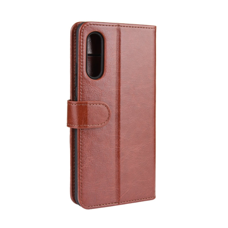 For Galaxy A90 5G R64 Texture Single Fold Horizontal Flip Leather Case with Holder & Card Slots & Wallet