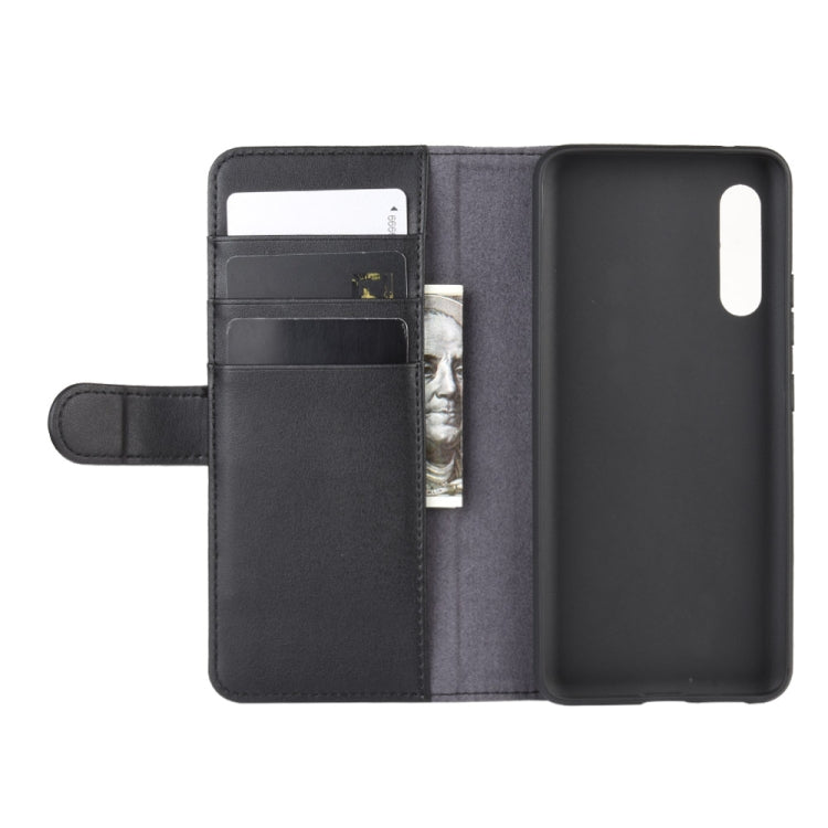 For Galaxy A90 5G Horizontal Flip Leather Case with Card Slots & Holder & Wallet