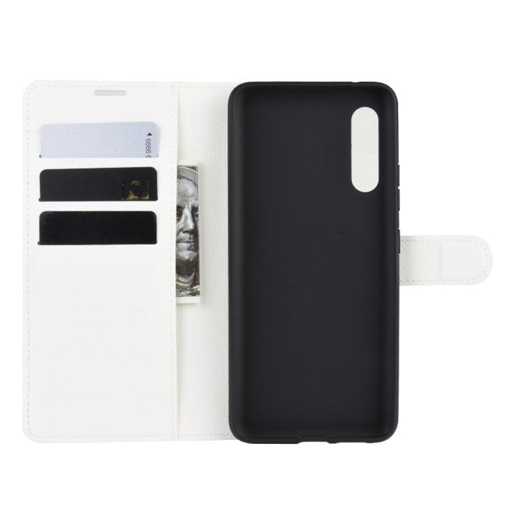 For Galaxy A90 5G Litchi Texture Horizontal Flip Leather Case with Wallet & Holder & Card Slots