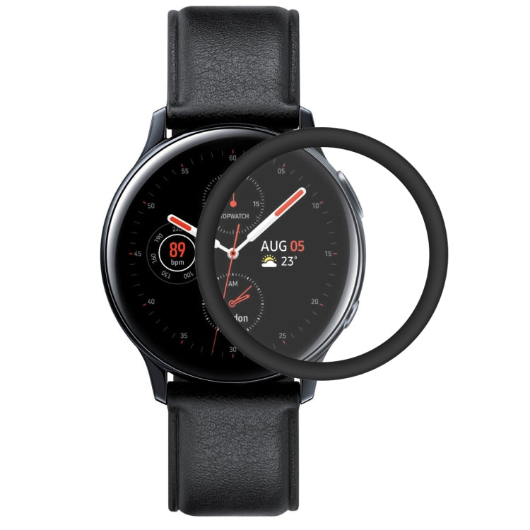 For Galaxy Watch Active 2 44mm ENKAY Hat-prince 3D Full Screen Soft TPU Edge + Soft Glass HD Screen Protector Film