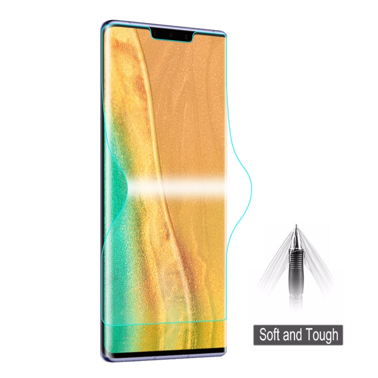 For Huawei Mate 30 Pro 2 PCS ENKAY Hat-Prince 0.1mm 3D Full Screen Protector Explosion-proof Hydrogel Film