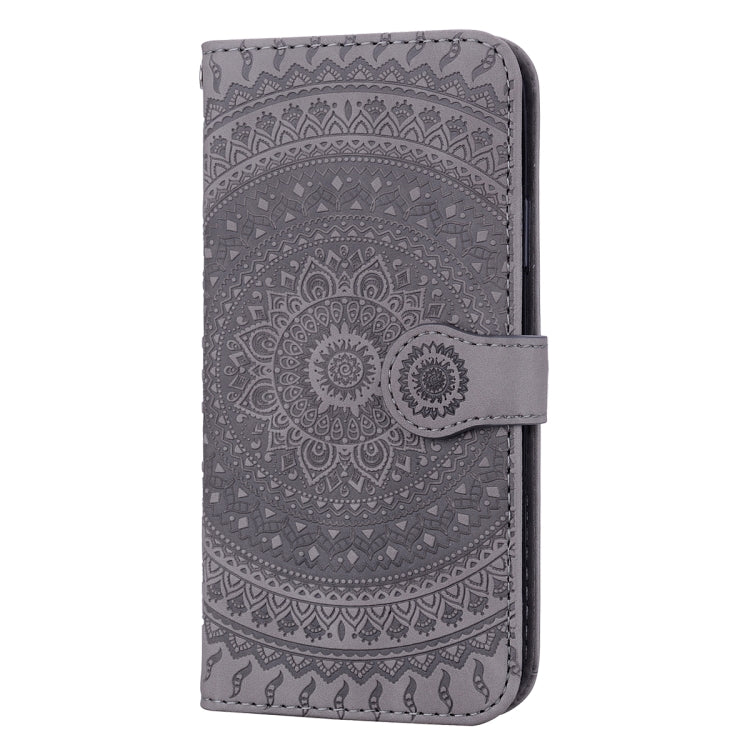 For iPhone 11 Pressed Printing Pattern Horizontal Flip PU Leather Case , with Holder & Card Slots & Wallet & & Lanyard
