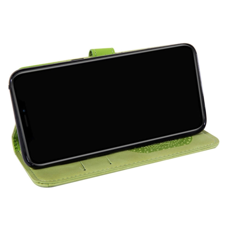 For iPhone 11 Pressed Printing Pattern Horizontal Flip PU Leather Case , with Holder & Card Slots & Wallet & & Lanyard