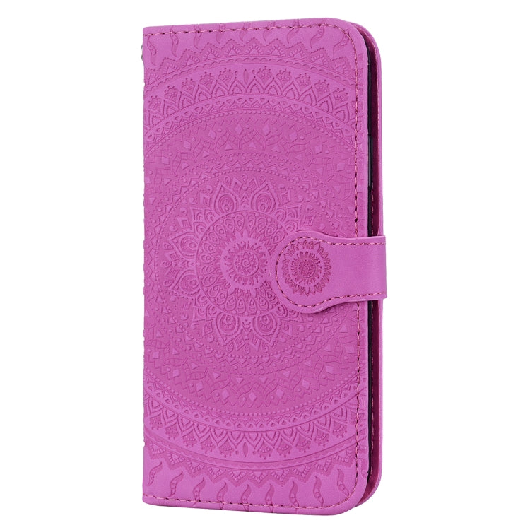 For iPhone 11 Pressed Printing Pattern Horizontal Flip PU Leather Case , with Holder & Card Slots & Wallet & & Lanyard