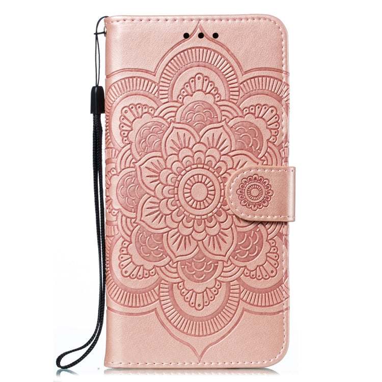 For Galaxy A10s Mandala Embossing Pattern Horizontal Flip Leather Case , with Holder & Card Slots & Wallet & Photo Frame & Lanyard