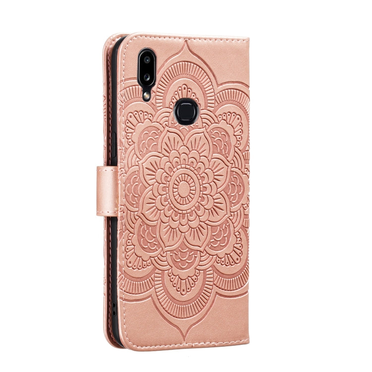 For Galaxy A10s Mandala Embossing Pattern Horizontal Flip Leather Case , with Holder & Card Slots & Wallet & Photo Frame & Lanyard