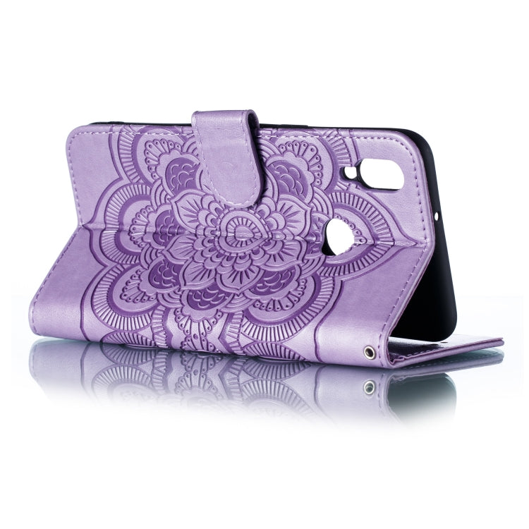 For Galaxy A10s Mandala Embossing Pattern Horizontal Flip Leather Case , with Holder & Card Slots & Wallet & Photo Frame & Lanyard