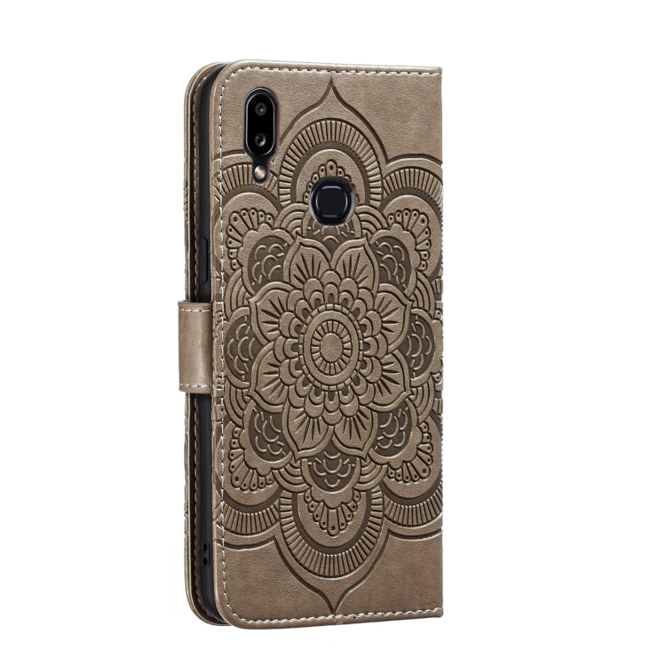 For Galaxy A10s Mandala Embossing Pattern Horizontal Flip Leather Case , with Holder & Card Slots & Wallet & Photo Frame & Lanyard