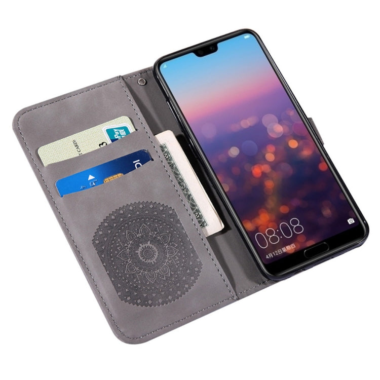 For Huawei P20 Pro Pressed Printing Pattern Horizontal Flip PU Leather Case with Holder & Card Slots & Wallet & & Lanyard