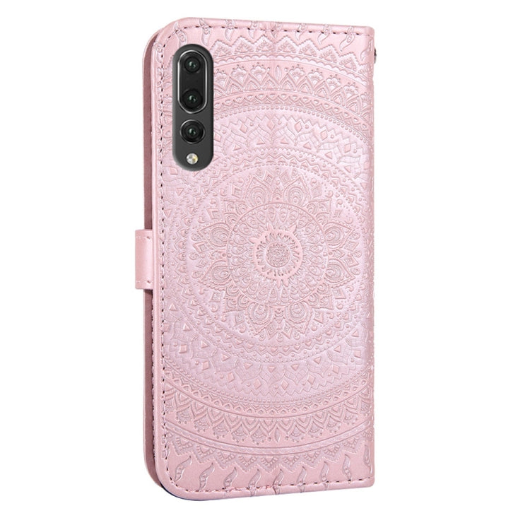 For Huawei P20 Pro Pressed Printing Pattern Horizontal Flip PU Leather Case with Holder & Card Slots & Wallet & & Lanyard
