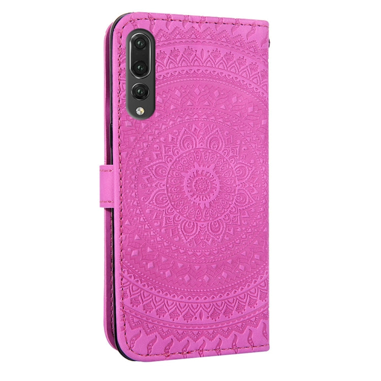 For Huawei P20 Pro Pressed Printing Pattern Horizontal Flip PU Leather Case with Holder & Card Slots & Wallet & & Lanyard