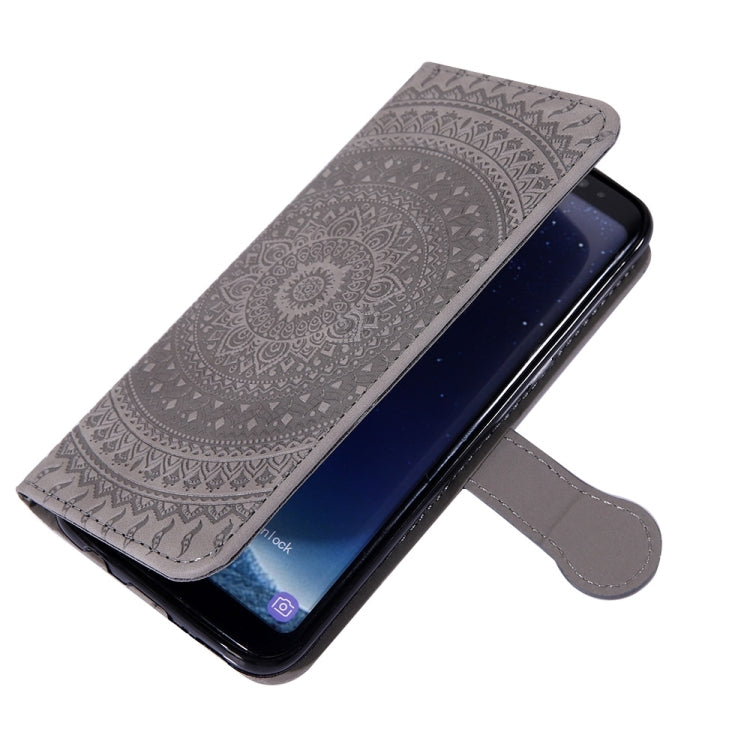 For Huawei Y6 2018  Pressed Printing Pattern Horizontal Flip PU Leather Case with Holder & Card Slots & Wallet & & Lanyard