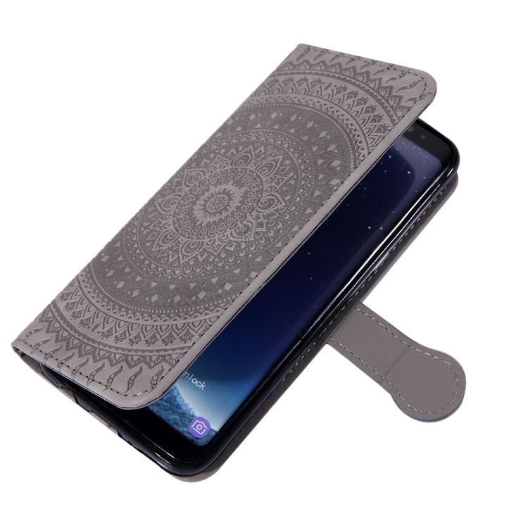 For Huawei Y7 2019 Pressed Printing Pattern Horizontal Flip PU Leather Case with Holder & Card Slots & Wallet & & Lanyard