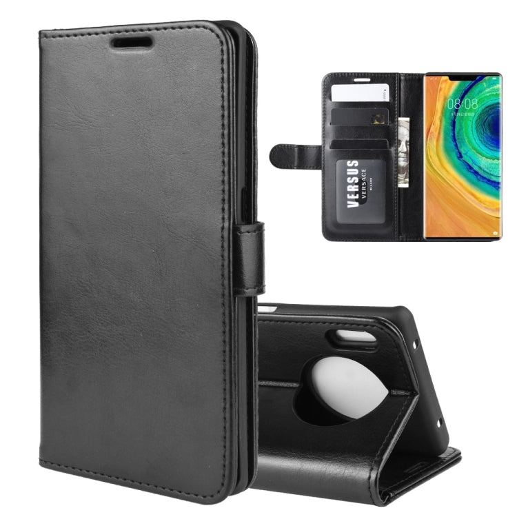 For Huawei Mate 30 Pro R64 Texture Single Fold Horizontal Flip Leather Case with Holder & Card Slots & Wallet