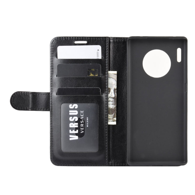 For Huawei Mate 30 Pro R64 Texture Single Fold Horizontal Flip Leather Case with Holder & Card Slots & Wallet