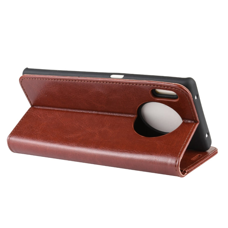 For Huawei Mate 30 Pro R64 Texture Single Fold Horizontal Flip Leather Case with Holder & Card Slots & Wallet