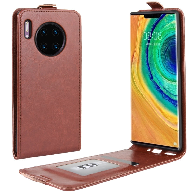 For Huawei Mate 30 Pro Crazy Horse Vertical Flip Leather Protective Case