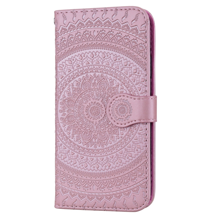 For Motorola  Moto G7 Play Pressed Printing Pattern Horizontal Flip PU Leather Case with Holder & Card Slots & Wallet & & Lanyard