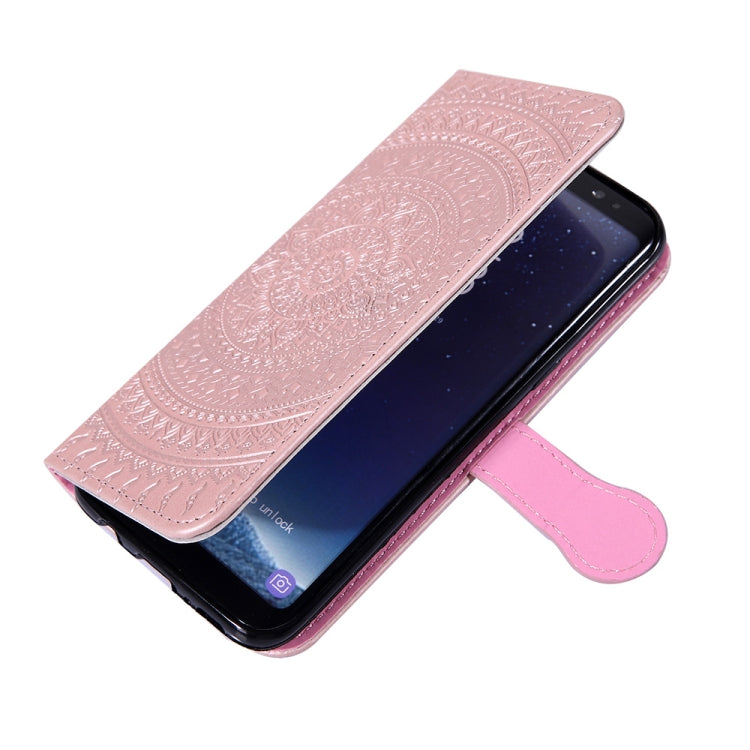 For Motorola  Moto G7 Play Pressed Printing Pattern Horizontal Flip PU Leather Case with Holder & Card Slots & Wallet & & Lanyard