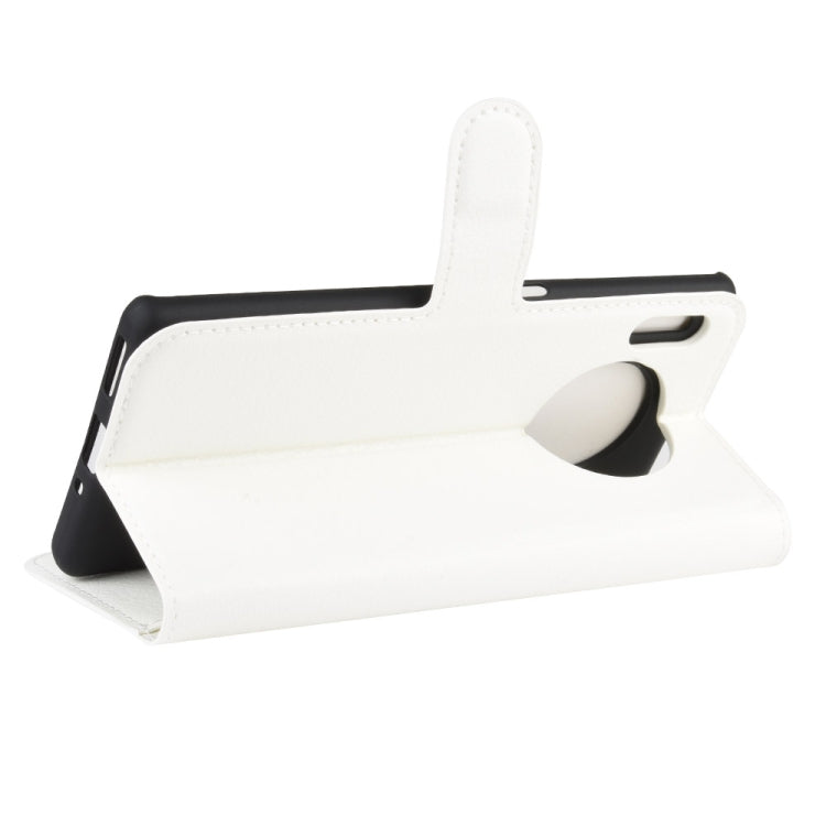 For Huawei Mate 30 Pro Litchi Texture Horizontal Flip Leather Case with Wallet & Holder & Card Slots