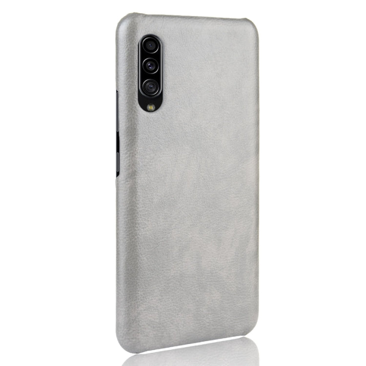 For Galaxy A90 5G Shockproof Litchi Texture PC + PU Case