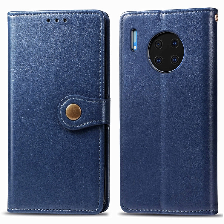 For HUAWEI Mate 30 Pro Hat-Prince Litchi Texture Horizontal Flip Leather Case with Card Slots