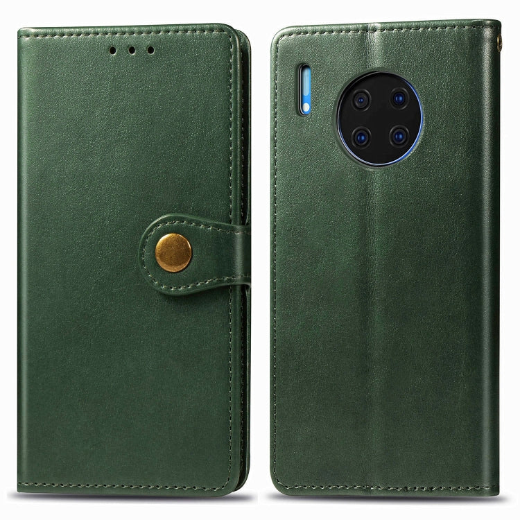 For HUAWEI Mate 30 Pro Hat-Prince Litchi Texture Horizontal Flip Leather Case with Card Slots
