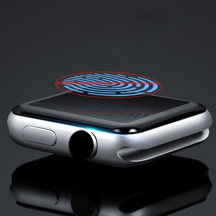 For Apple Watch Series 5 / 4 44mm 2pcs mocolo 0.33mm 9H 3D Round Edge Full Glue Tempered Glass Film