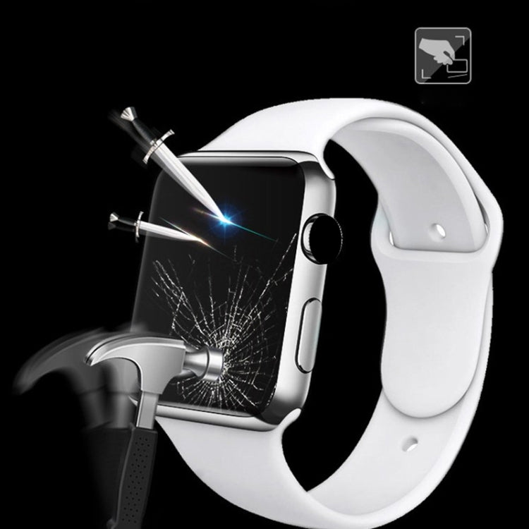 For Apple Watch Series 5 / 4 44mm mocolo 0.33mm 9H 3D Round Edge Full Glue Tempered Glass Film