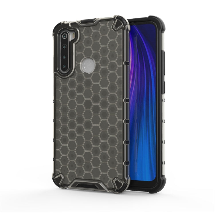 For OPPO Realme 5 Shockproof Honeycomb PC + TPU Case