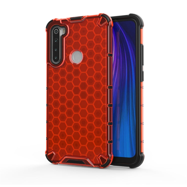 For OPPO Realme 5 Shockproof Honeycomb PC + TPU Case