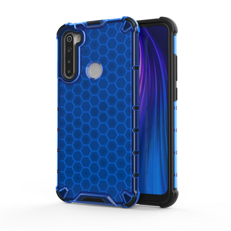 For OPPO Realme 5 Pro Shockproof Honeycomb PC + TPU Case