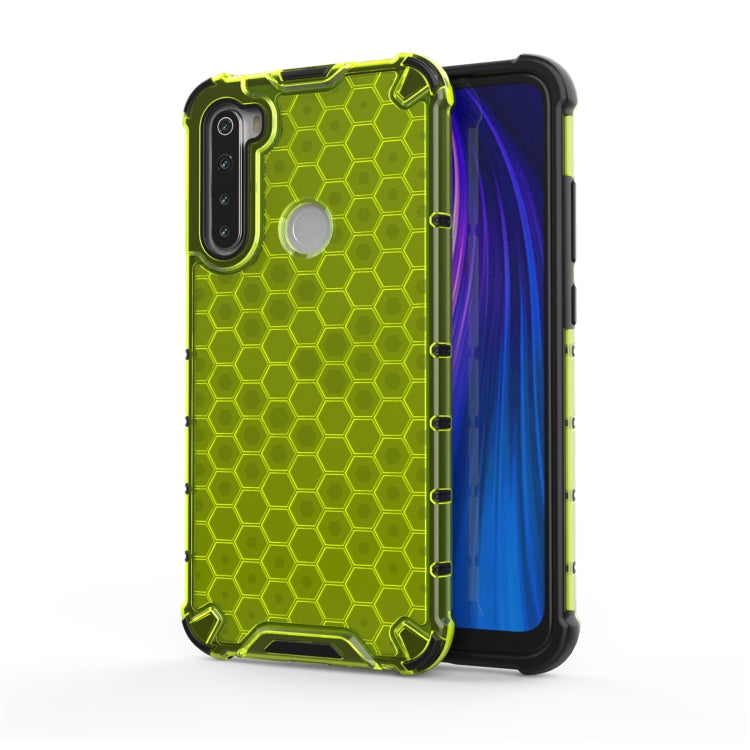 For OPPO Realme 5 Pro Shockproof Honeycomb PC + TPU Case