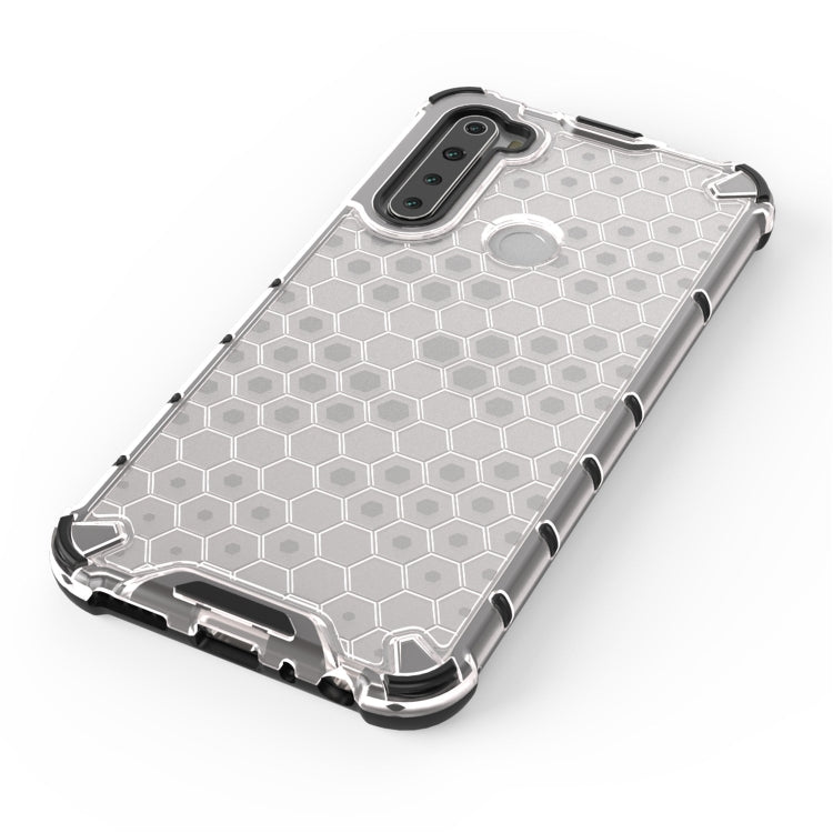 For OPPO Realme 5 Pro Shockproof Honeycomb PC + TPU Case