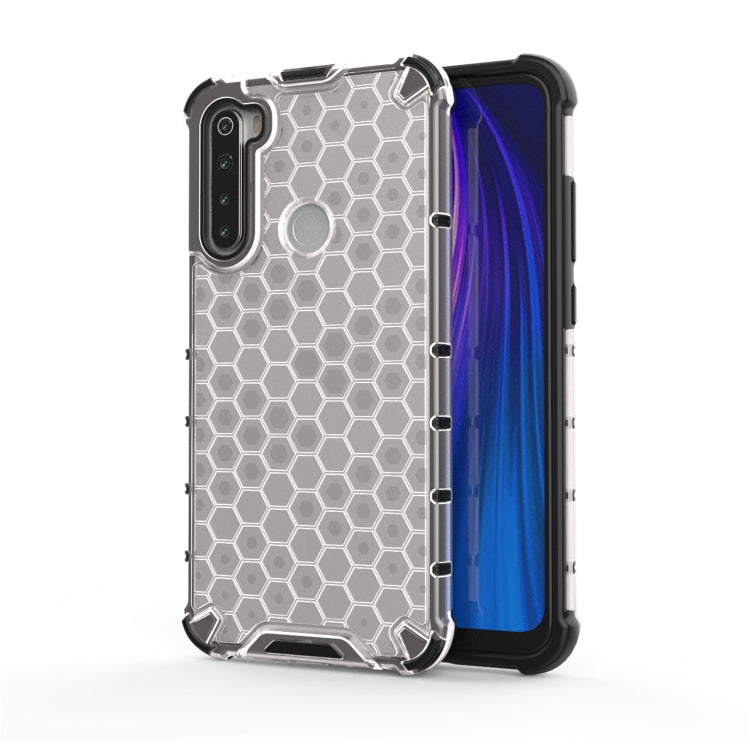 For OPPO Realme 5 Pro Shockproof Honeycomb PC + TPU Case