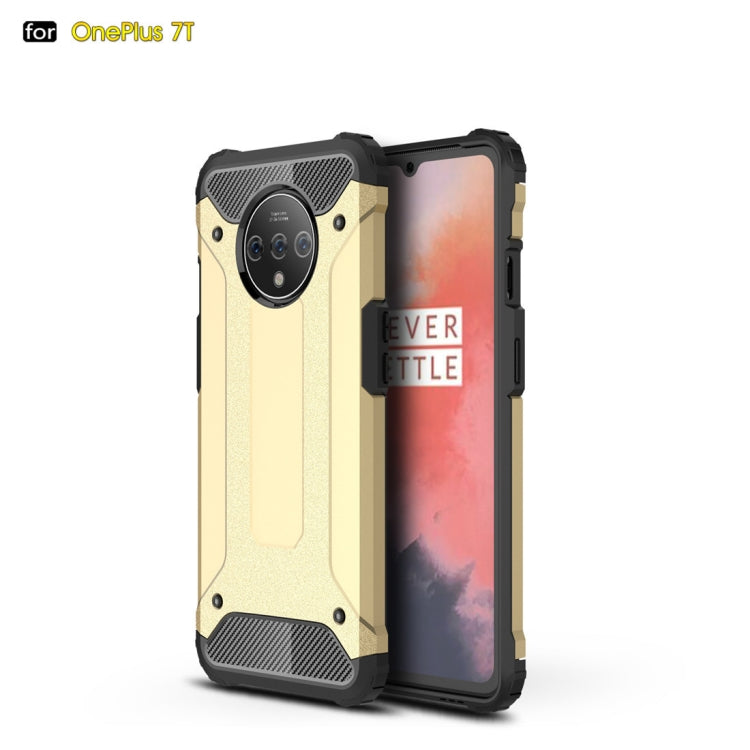 For Oneplus 7T Magic Armor TPU + PC Combination Case