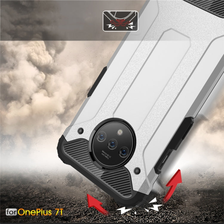 For Oneplus 7T Magic Armor TPU + PC Combination Case