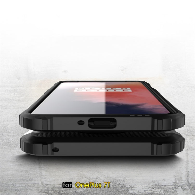 For Oneplus 7T Magic Armor TPU + PC Combination Case